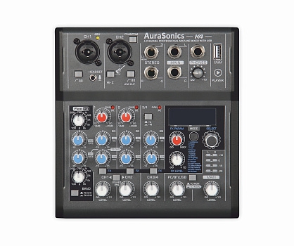 AuraSonics K4 компактный микшерный пульт в Ртищево