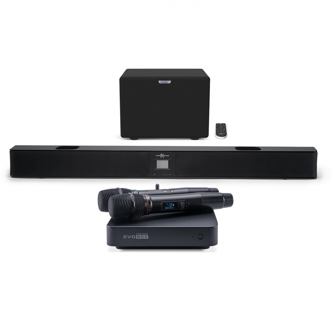 караоке-комплект EVOBOX Plus + EvoSound Bar (саундбар с караоке) в Ртищево