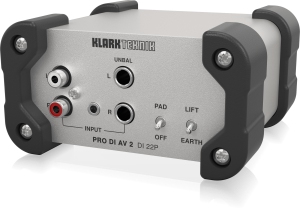 Klark Teknik DI 22P пассивный стерео директ-бокс в Ртищево