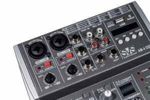 SVS Audiotechnik mixers AM-4 DSP Аналоговый микшерный пульт, 4-канала в Ртищево